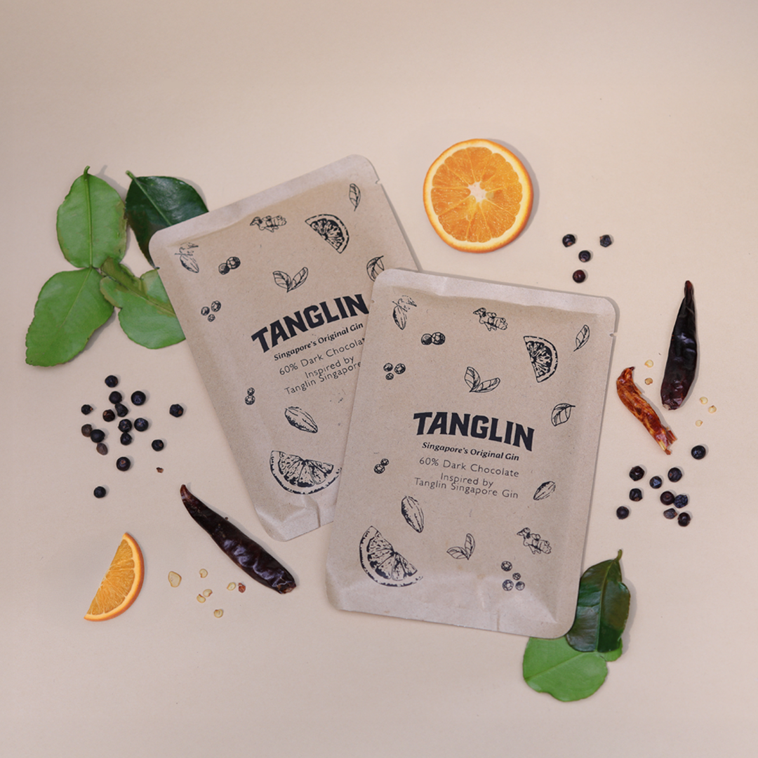 Tanglin Singapore Gin Chocolate Bar